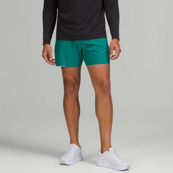 lululemon athletica Other - Lululemon Surge Short 6" Teal Lagoon Green Men’s Running Shorts Size M